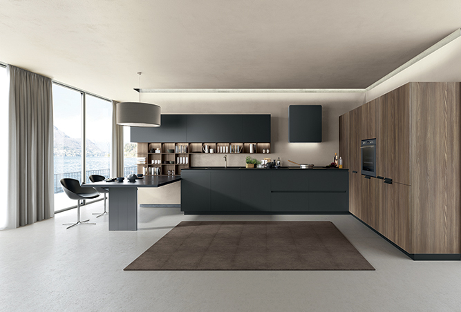 “Re-design kitchen atmosphere” di Euromobil e le vernici con i super poteri di ICA Group 1