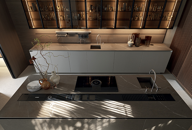 “Re-design kitchen atmosphere” di Euromobil e le vernici con i super poteri di ICA Group 4